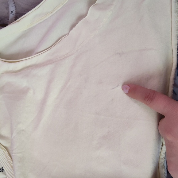 Free People Movement Active Crop Top in Pale Yellow Size Medium - Picture 8 of 8